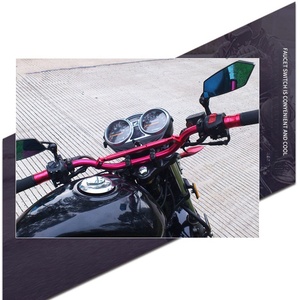 Barre de stabilisation pour moto avec support d'extension de fourche en aluminium, barre transversale de guidon renforcée et tige de tirage de rechange - Product Image 4