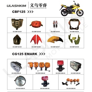 Piezas de ABS para Motocicleta CRYPTON110 CRYPTON T115 CUB <span class=keywords><strong>CB</strong></span> 110 <span class=keywords><strong>125</strong></span> 150 CBF <span class=keywords><strong>125</strong></span> 150 CG125 EMARK CBF190X CRF230 Piezas Exteriores de Plástico - Product Image 6