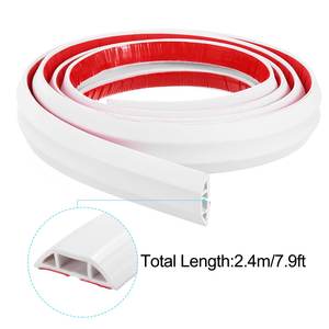 Floor <strong>Cord</strong> <strong>Cover</strong> 4ft, <strong>Cord</strong> Hider Floor Black, Cable Management <strong>Cover</strong> Prevent Cable Trips, Wire <strong>Covers</strong> For Electric Power <strong>Cords</strong> - Product Image 4