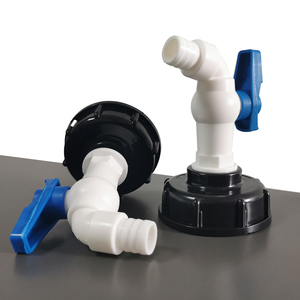 Lavage de voiture S60 * 6 Réservoir Ibc <span class=keywords><strong>Robinet</strong></span> en plastique Réservoir d'eau Valve Outils de lavage de voiture G1/2 ''3/4'' - Product Image 1