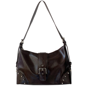 Sac à bandoulière polyvalent rétro haut de gamme avec rivets pour femme, nouveau sac à main tendance en polyester avec fermeture éclair, sac à bandoulière croisé Tanjing - Product Image 4