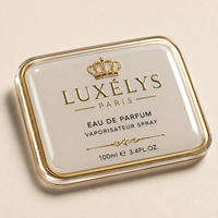 Autocollant dôme personnalisé en PVC 3D avec résine époxy cristalline, étiquette transparente en caoutchouc souple, badge logo pour la décoration d'emballages de flacons de parfum