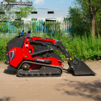 RHINOCEROS Mini-Kompaktlader Kompakte Baumaschine für Landschaftsbau und Hofarbeit