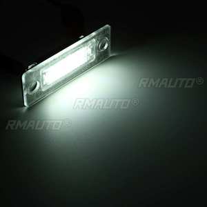 2x lampe d'éclairage de plaque d'immatriculation 18 LED pour VW Caddy Transporter T5 Passat Golf Touran Jetta pour Skoda - Product Image 3