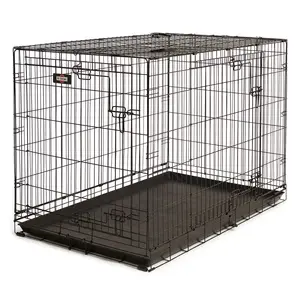Jaulas para conejos de perro de Metal de hierro plegables de tamaño personalizado multifuncional, jaula plegable, perrera para perros, jaula para casa de mascotas