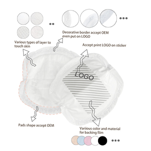 Fabrik-Großhandel Ultra-Dünne Hochwertige Stilleinlagen aus Baumwolle für Schwangerschaft und Stillzeit, Einweg-Stilleinlagen - Product Image 4