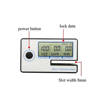 Personalización Linshang LS162 Car Film Tint Reader Comparación chino-inglés Medidor <span class=keywords><strong>de</strong></span> transmisión prueba UV IR y VLT - Product Image 6