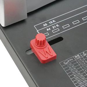 Nhà Máy Sản Xuất 0Ffice Giá Rẻ Nhất 21 Cú Đấm Điện Ràng Buộc Nhựa Ràng Buộc Lược Ràng Buộc Máy - Product Image 5