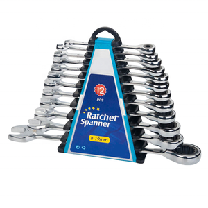 Chrome-vanadium Steel Auto Repair Tool <b>Set</b> 72-tooth Plastic Frame <b>Set</b> Fixed Head <b>Ratchet</b> Wrench <b>Set</b> - Product Image 5