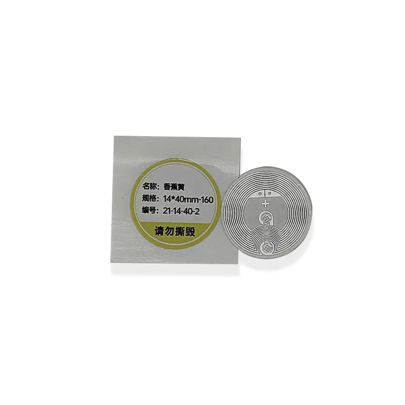 Dia 30mm personalizzato NTAG 424 DNA NFC Fragile adesivo di alta sicurezza antenticazione NFC marchio di protezione