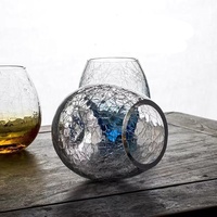 Verres à vin sans pied et verres à vin colorés uniques Verre à vin sans pied personnalisé avec logo