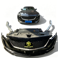 Parachoques y Radiador, Piezas de Auto Más Vendidas 20-23 para Cadillac CT5, Kit de Carrocería de Plástico, Incluye Parachoques Delantero Completo