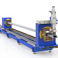 Machine de découpe plasma CNC multifonctionnelle avec acier de forme spéciale