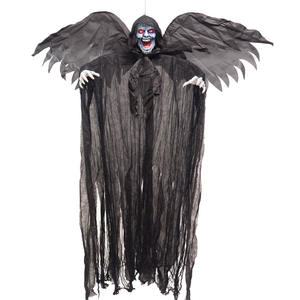 Halloween aile diable ange <span class=keywords><strong>Vampire</strong></span> squelette suspendu fantôme décoration lumineuse terreur atmosphère pendentif décoratif - Product Image 5