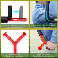 Correcteur de posture réglable et pliable pour entraînement de swing de golf, aide à l'entraînement du swing de golf
