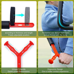 อุปกรณ์ฝึกซ้อมวงสวิงกอล์ฟแบบพับได้ ปรับระดับได้ ช่วยแก้ไขท่าทาง - Product Image 5