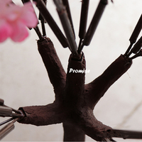 Promesse arbres décoratifs et fleurs petit arrangement d'arbre à fleurs décoratif d'intérieur pour la fête de mariage