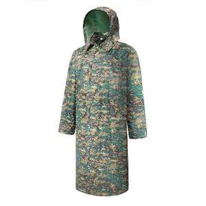 Vente en gros Poncho imperméable vert olive Imperméable de randonnée Poncho de <span class=keywords><strong>pluie</strong></span> extérieur en polyester softshell pour hommes pour l'entraînement tactique - Product Image 1