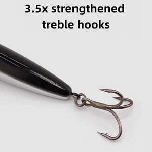 เหยื่อปลอมทรงดินสอ SNEDA แบบถ่วงน้ำหนักด้วยทังสเตน ตีไกลพิเศษ พร้อมระบบสั่นสะเทือน สำหรับตกปลาแบสและปลาชะโดขนาดใหญ่ - Product Image 5