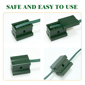 Câbles d'extension de type <span class=keywords><strong>vampire</strong></span> 125V SPT1 SPT2, fils verts de type zip, prises, rallonges, connecteurs, connecteurs de fils SPT1 - Product Image 6