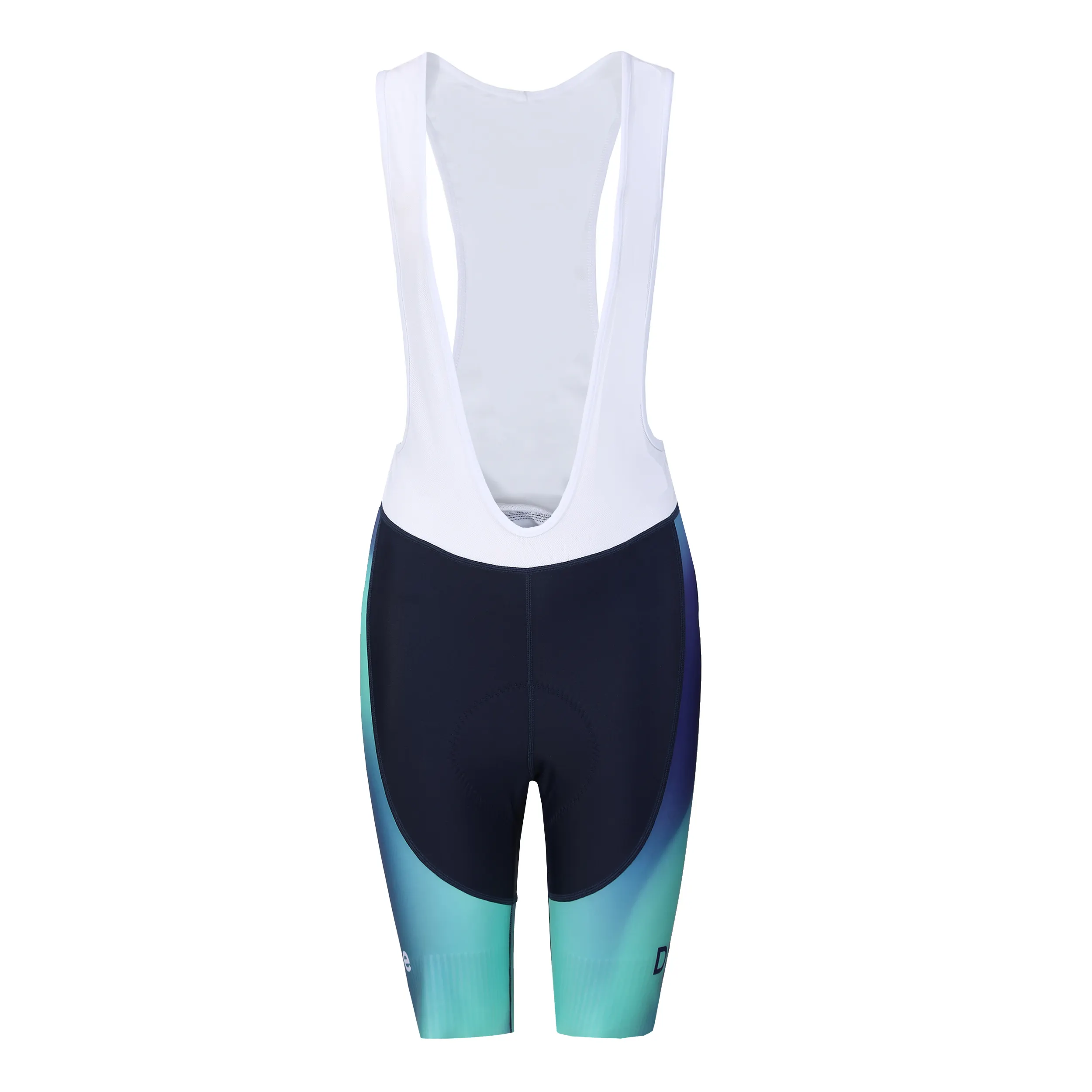 Dblue Pantalon de cyclisme personnalisé de haute qualité Chamois de vélo de compression rembourré avec logo réfléchissant Sublimation Short de cyclisme