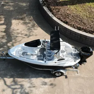 Kleines luxuriöses Boot Fiberglas-Boot Motor Boot zum Verkauf