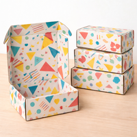 Boîtes d'expédition personnalisées en carton ondulé écologique pour cosmétiques, chaussures, bijoux, avec impression de logo sur mesure