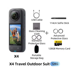 Cámara Panorámica de 360 Grados Insta360 X4 Original al por Mayor, Cámara de Acción Resistente al Agua de 10 m para Deportes al Aire Libre y Motociclismo - Product Image 1