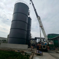 Réacteur anaérobie haute performance IC, équipement de traitement des eaux usées industrielles, pompe à moteur pour la digestion anaérobie, tour de digestion anaérobie