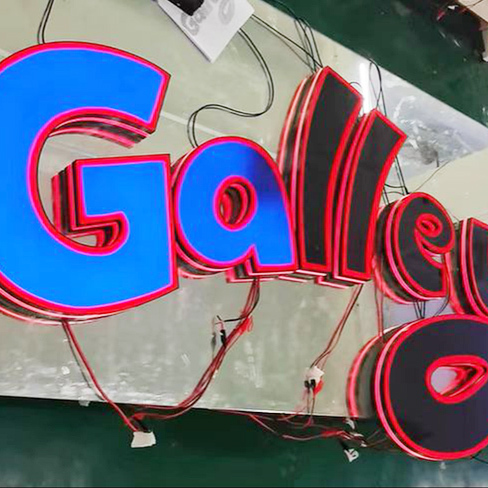 Factory Front Acrylic Led 3d Letter Sign Channel Illuminated Logo Shop Custom Led Letter Sign · image 3