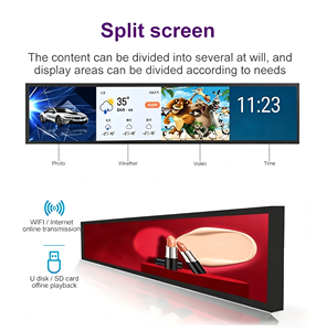 Écran d'affichage numérique LCD ultra-lumineux (500 cd/m²) pour supermarchés et ascenseurs - Product Image 4