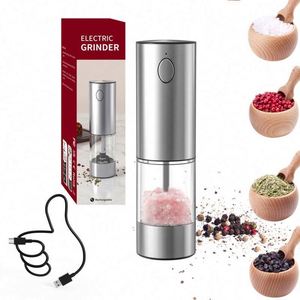Wholesale Stainless Steel Salt & <b>Pepper</b> Electric <b>Pepper</b> <b>Grinder</b> Mills - Product Image 1