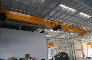 เครนเหนือศีรษะแบบคานคู่ 10 ตัน ระยะช่วง 20 เมตร สำหรับยกของในอุตสาหกรรม - Product Image 2