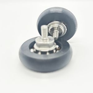 Roulements recouverts de plastique, roulements en PU POM, roulettes à billes en céramique pour portes et fenêtres, roulements de <span class=keywords><strong>poulie</strong></span> sur mesure non standard - Product Image 3