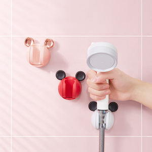 HeDou Shower Head Holder Adjustable No <b>Drill</b> Bathroom Storage Round Design Patent LSWY16-B - Product Image 1