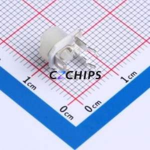 W206A-2-504(500K) ตัวต้านทาน/โพเทนชิออมิเตอร์แบบปรับได้/โพเทนชิโอมิเตอร์ผ่านรู (THT) ตัวต้านทาน500Kohm 20% 250mW 1 - Product Image 2