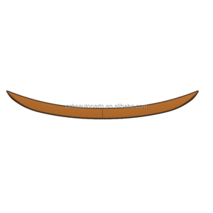 Aileron arrière central en plastique ABS aspect fibre de carbone pour <span class=keywords><strong>Suzuki</strong></span> <span class=keywords><strong>Swift</strong></span> MK3 2018+ de l'usine de pièces automobiles Haosheng - Product Image 4