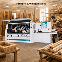 Mesin Planer Kayu 4 Sisi MAMIMAC MM416/423, Mesin Planer Kayu Otomatis untuk Papan Kayu Solid, Kusen Pintu/Jendela 15KW 380V