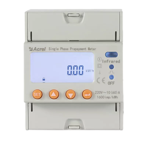 Acrel ADL100-EYNK/<span class=keywords><strong>F</strong></span> ประเภทมิเตอร์วัดพลังงานไฟฟ้าแบบเติมเงินพร้อมซิมการ์ดเติมเงินมิเตอร์ - Product Image 2