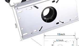 Slider kursi perahu Fore & AFT paduan aluminium baru cocok untuk alas Diameter 2 <span class=keywords><strong>7</strong></span>/8 inci - Product Image 5