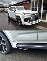 Kit carrosserie large style WD pour Lexus LX600 : Lame avant, jupes latérales, diffuseur arrière, spoiler, kit de passage de roue large