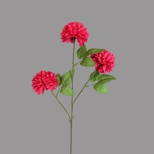 ดอกเบญจมาศปลอม MSH 3 หัว สำหรับตกแต่งห้องนอน - Product Image 1