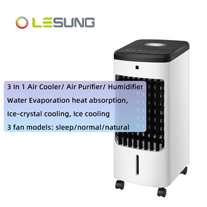 Ventilateur électrique portable 3 en 1 <span class=keywords><strong>pour</strong></span> refroidisseur d'eau Ventilateur <span class=keywords><strong>pour</strong></span> climatiseur Plus Water Small <span class=keywords><strong>Air</strong></span> Conditioning Bedroom Quiet - Product Image 2