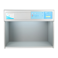 Boîte de visualisation des couleurs LED T60(4) D65 TL84 UV pour l'inspection des couleurs des textiles, des vêtements, de l'impression et du cuir