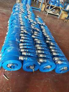 ท่อพีวีซีแบบแบน น้ำหนักเบา ทนแรงดันสูง ยืดหยุ่น พับได้ สำหรับระบายน้ำ ของเหลว ท่อระบายน้ำ ข้อต่อแบบมีหน้าแปลน ขนาด 25-250 มม. ยี่ห้อ Changsheng - Product Image 6