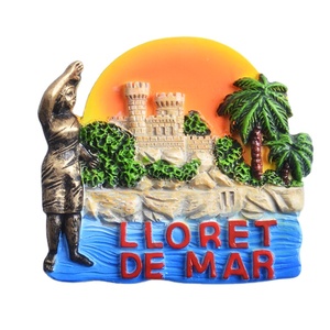 Imán de Resina 3D con Logotipo Personalizado, Recuerdo Marino de Playa, Imán de Resina para Refrigerador, Venta Caliente, para Decoración del Hogar - Product Image 1