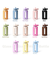 Credrink 600ml – Gobelet Isotherme Portable au Design Classique avec Échelle Graduée, Housse de Protection en Silicone Anti-brûlure et Paille pour les Voyages