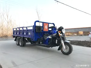 Wholesale 9 Wheels 350CC Water Cooled Engine Motorized Tricycle Cargo Big Power Tuk Motorcycle Motorsed Tricycle