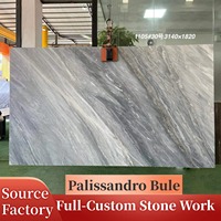 Dalle de marbre italien Palissandro Bule de qualité supérieure, polie/affinée, taille personnalisée, pour revêtement de sol, carrelage, vasque, cuisine, intérieur, usine