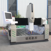 Machine de gravure sur pierre CNC avec broche refroidie par eau 24000 tr/min, puissance 5,5 kW, système de gravure 3D intelligent haute précision